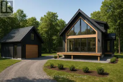 A rare opportunity to build with a head start. Set on over an acre along 10th Side Road in Essa Town...
