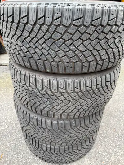 255/45r19 255/45/19 255-45-19 255 45 19 Continental Ice Contact Winter Tires Excellent condition No...