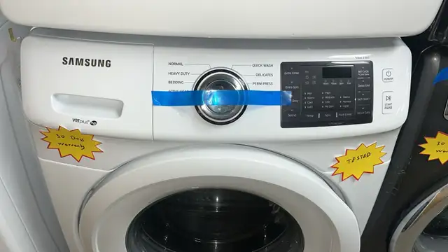 Samsung 27” Stackable Washer And Drye Tested  30-Day Warranty in Washers & Dryers in Kitchener / Waterloo - Image 5