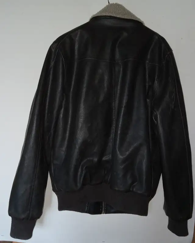 George G21 Bomber Aviator Style Jacket Sherpa lined Mens Size M in Men's in Belleville - Image 3