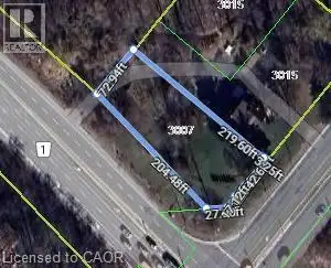 Vacant building lot on the Intersection of Guelph Line & Dundas St located in a prime location. Minu...