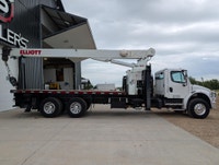 2020 Freightliner BUSINESS CLASS M2 106 with Elliot 1870F 18 ton stiff boom Like new UNIT!!! Over 20... (image 3)