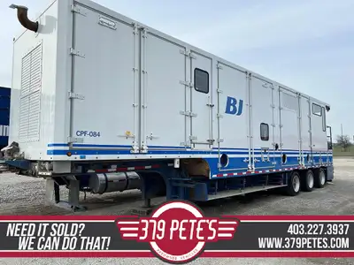 Used 2012 TYCOP Arctic Cementer Pump Trailer, Cummins QSM11-400 BHP @ 2100 RPM (Low hour) Allison 47...