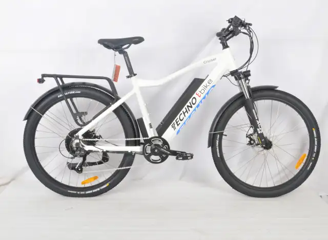 TECHNO E BIKE CRUISER ELECTRIC BICYCLE, 500W, BRAND NEW, 14.5AH
