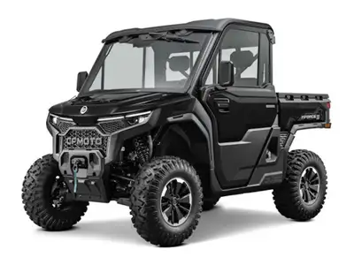2027 CFMOTO UFORCE U10 Pro HighlandWith its fully enclosed cab and air conditioning, the UFORCE U10...