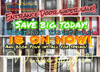 Windows and Doors Installations PRE-SPRING  SALE!