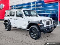 Recent Arrival! Bright White 2024 Jeep Wrangler Sport 4x4, 8-Speed Automatic, Push Button Start, App... (image 7)