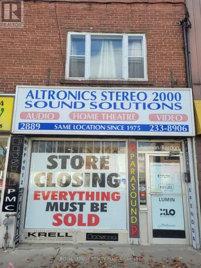 Great Opportunity To Own Prime Real Estate In The Heart Of The Kingsway. Store On Street Level And 2...