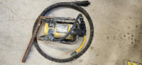 Concrete vibrator DZTEC Model 2.4 OZslightly used, 2 years old.