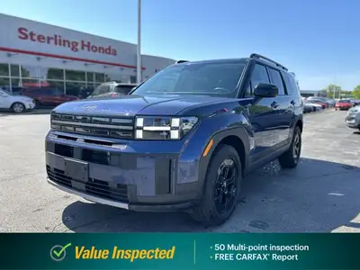 Ready for any adventure or daily commute, this striking Atlantis Blue 2025 Hyundai Santa Fe XRT is e...