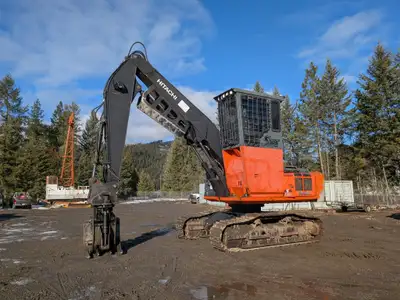 2012 HITACHI ZX240F-3 Log Loader - ISUZU AH-4HK1XYSA-01 5.2L 4 Cylinder 4 Stroke 177 HP Diesel Engin...