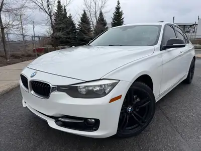 2015 BMW 320 I , X DRIVE , 4X4 , AUTOMATIQUE , SIEGES CUIR ROUGE CHAUFFANTS , TOIT OUVRANT , BLUETOO...