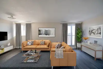 Clean, contemporary design and a convenient location make this block a sought-after place to call ho...