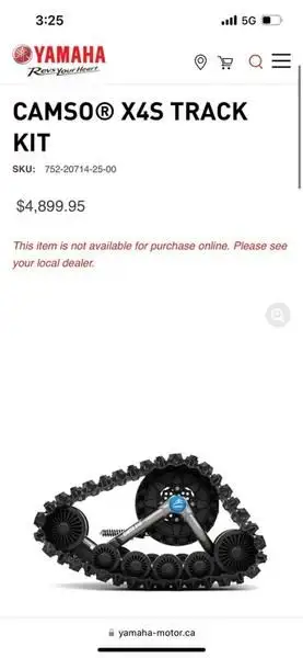 2024 Camso Camso X4S Track Kit Side By Side in ATVs in St. Albert - Image 2