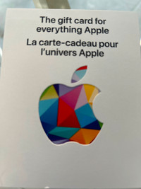 Carte-cadeau Apple