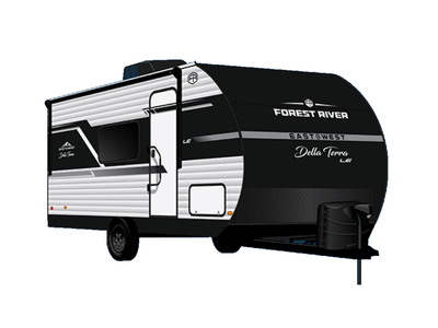 East to West Della Terra LE travel trailer 170BHXLE highlights: Double-Size Bunks with Storage Singl...