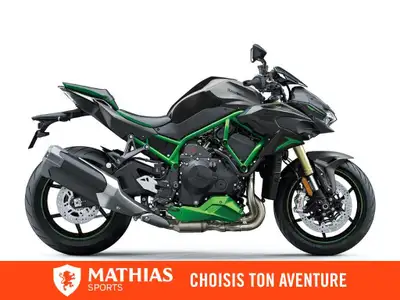 Concessionnaire des véhicules neufs et d'occasion. Sportive KAWASAKI Z H2 SE 2025 Le génie de la sur...