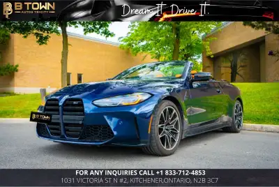 2022 BMW M4 Competition M xDrive Convertible BUY WITH CONFIDENCE at B TOWN AUTOS TRICITY, we assure...