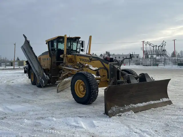 2007 Volvo G970 Grader with Front Plow & Snow-wing #11275 DP in Heavy Equipment in Edmonton - Image 9