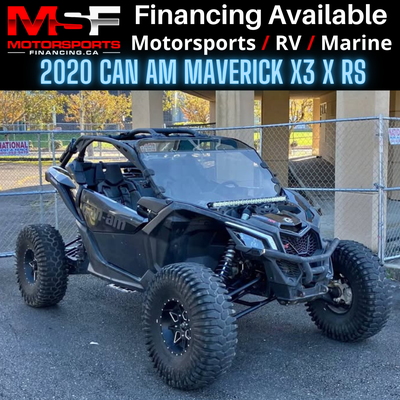 Welcome to Motorsports Financing - Kelowna! 2020 Can am Maverick X3 X Rs Turbo Rr