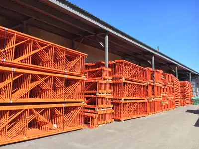 PALLET RACKING FRAMES NEW AND USED - VARIOUS SIZES - CALL NOW, View more
