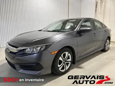 La Honda Civic LX, une berline compacte reconnue pour sa fiabilité légendaire, sa consommation de ca...