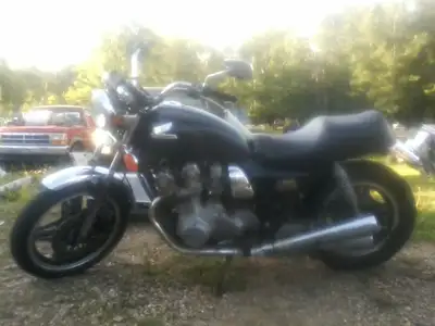 YES IT IS STILL AVAILABLE,DELETED WHEN SOLD. 1980 HONDA CB750 CUSTOM 4 CYLINDER 6SPD BLACK.AND.CHROM...