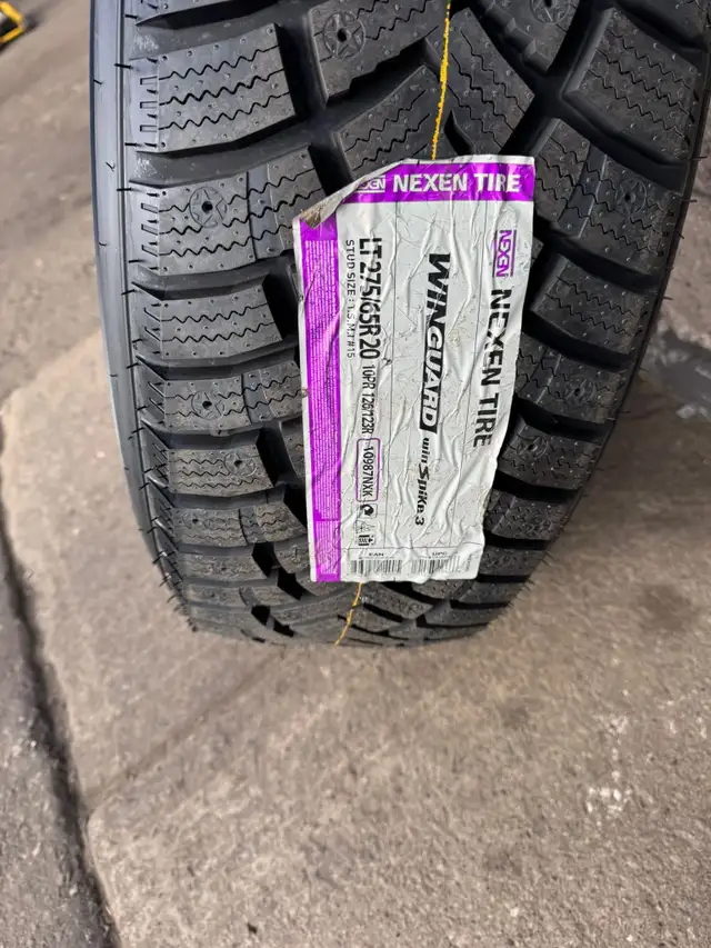 Four New 20″ 8x170 Fuel Contra Rims w/ 275/65R20 Nexen winter in Tires & Rims in Oakville / Halton Region - Image 8