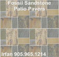 Fossil Patio Pavers Fossil Flagstone Pavers Fossil Sandstone Markham / York Region Toronto (GTA) Preview