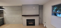 Fireplace Concrete Cladding Installation | Feature Walls & More