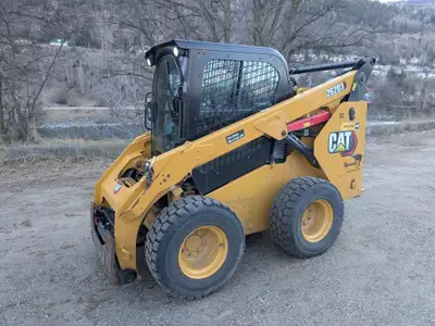 2020 CATERPILLAR 262D3 Skid Steer - Enclosed Cab, Air Conditioner, Ride Control, Creep Mode, Joystic...