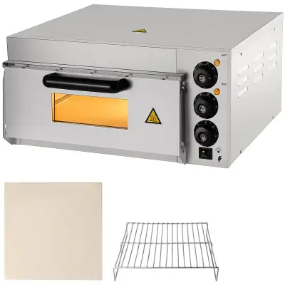 NEW STAINLESS STEEL 14 IN INDOOR COUNTERTOP PIZZA OVEN 523564 SALE $309.95 Premium Pizza Oven: Made...