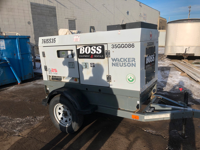 Wacker Neuson G25 Mobile Generator in Other Business & Industrial in Edmonton - Image 3