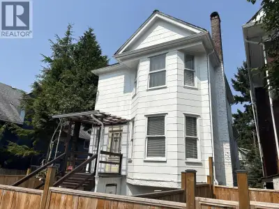 Updated 4-bedroom, 2-bathroom Mount Pleasant character home with 2 living rooms, a large kitchen wit...