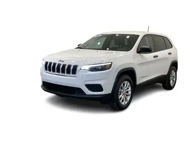 Recent Arrival! 2019 Jeep Cherokee Sport Bright White Clearcoat 1-Year SiriusXM Subscription, 17" x...