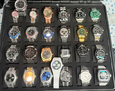 E Rolex Omega Panerai Audemars piguet cartier Hublot breitling, View more