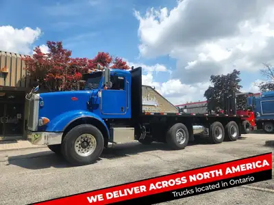 25' Durabody Wooden Deck + 2010 Moffett M8-50.3 (5,000lbs Capacity / 2,040 Hours), SPIF Third Axle,...