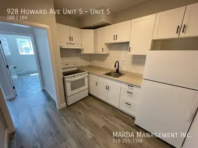 FULLY RENOVATED 1BED/1BATH APRTMNT UNIT IN WINDSOR! + HYDRO