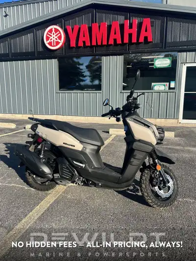 The ultra‑modern BWs 125 is a rugged and fuel efficient scooter with big features in a compact packa...
