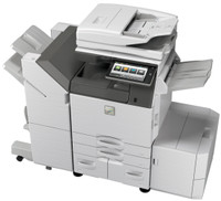 Sharp MX-3570V Color Multifunction Photocopier Copier Printer !!