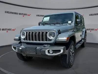 // ACCIDENT FREE!! // // SINGLE OWNER! // This 2024 Jeep Wrangler 4 Door Sahara 4x4 | One Owner | No...
