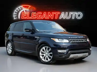 2017 Range Rover Sport HSE TD6 Diesel Dark Blue Exterior on Beige Interior comes with Navigation and...
