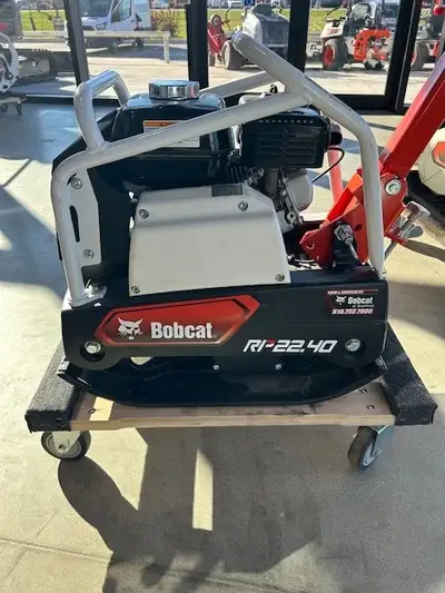 NEW Bobcat Gas Powered Reversible Plate Tamper!, View more