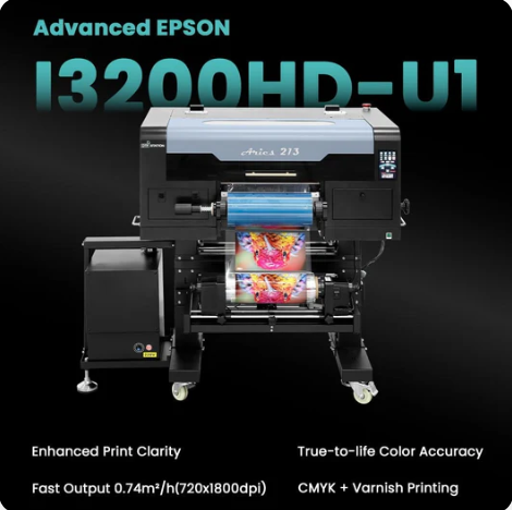 $195/month DTF Station Aries 213 UV DTF 2-in-1 i3200HD Printer in Printers, Scanners & Fax in City of Toronto - Image 2