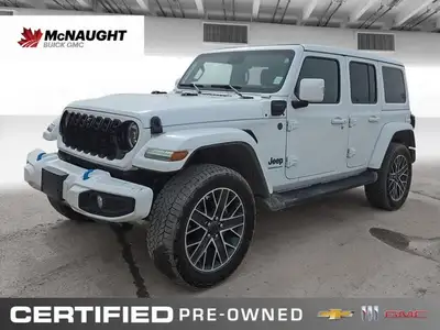This 2024 Jeep Wrangler 4xe High Altitude is powered by an advanced 2.0L turbocharged I-4 hybrid eng...