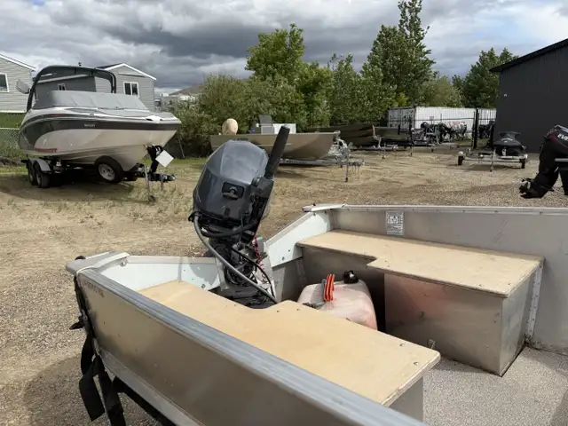 2025 Alumarine 14 Outpost RSB with 25hp Yamaha in Powerboats & Motorboats in Prince Albert - Image 5