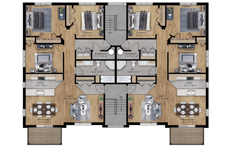 5 ½ de style Condo / Plateau McCrea - Secteur Nord 4