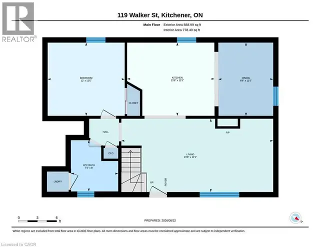 119 WALKER Street Kitchener, Ontario in Houses for Sale in Kitchener / Waterloo - Image 14