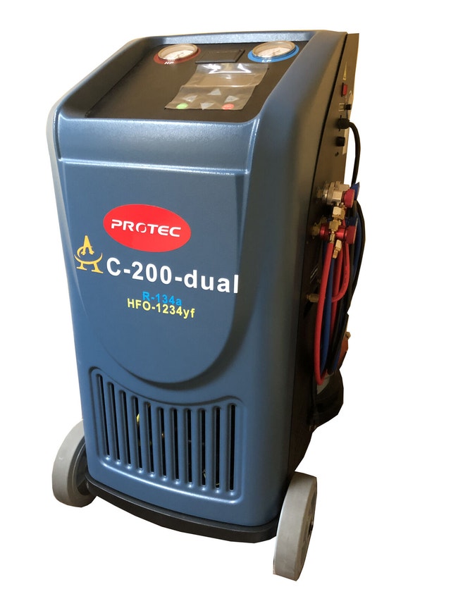 A/C200 Dual Recovery machine for both R134a and R1234yf 6495 Heavy