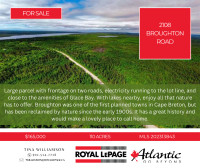 Vacant Land : 110 Acres : Broughton, Cape Breton : For Sale